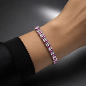 Sapphire Line Bracelet
