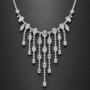 Diamond Fringe Necklace