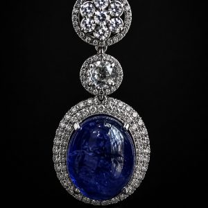 Tanzanite & Diamond Earrings