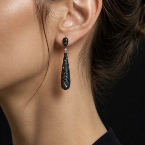 Black & White Diamonds Earrings