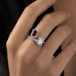 Ruby Diamond Ring