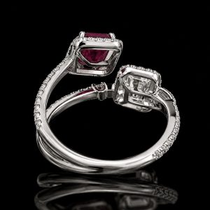 Ruby Diamond Ring