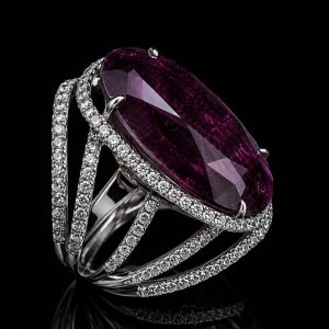 Grand Rubellite Ring