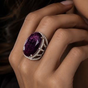 Grand Rubellite Ring