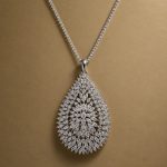 Diamond Marquise Pendant