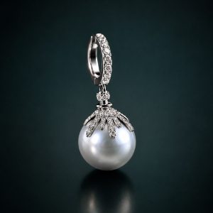 Pearl Diamond Earrings